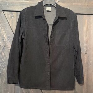 Vintage Allison Daley Black Shirt/Jacket